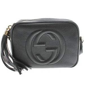 Gucci SOHO Leather Disco Bag Black